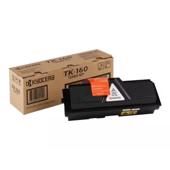 Kyocera TK-160 - 1T02LY0NLC - toner preto - para ECOSYS P2035d, P2035d/KL3, P2035dn, P2035dn/KL3; FS-1120D, 1120D/KL3, 1120DN, 1120DN/KL3
