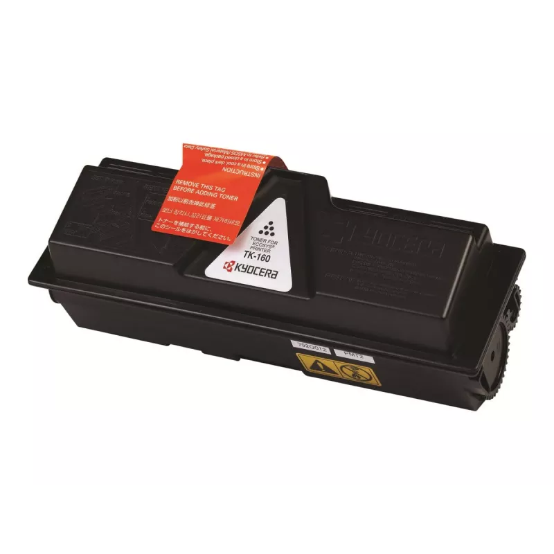 Kyocera TK-160 - 1T02LY0NLC - toner preto - para ECOSYS P2035d, P2035d/KL3, P2035dn, P2035dn/KL3; FS-1120D, 1120D/KL3, 1120DN, 1120DN/KL3