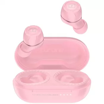 Turbine AirLinks Lite, auscultadores rosa, Bluetooth, USB-C