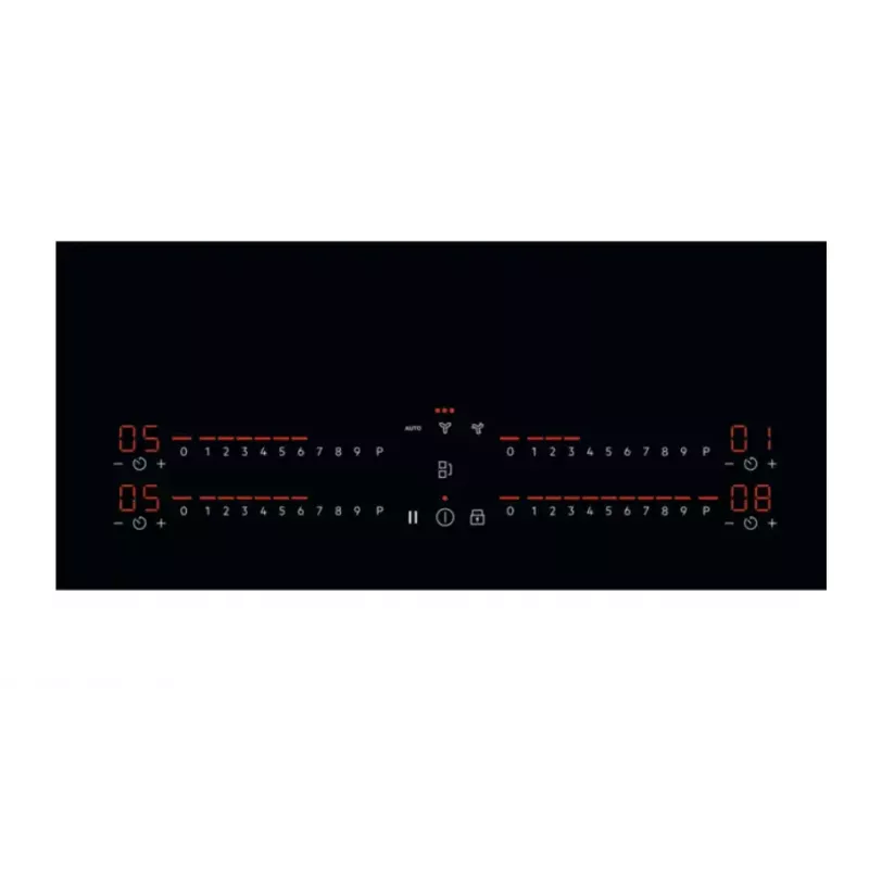 Placa de indução AEG CCE84543CB, 4 zonas de cozedura, controlo tátil