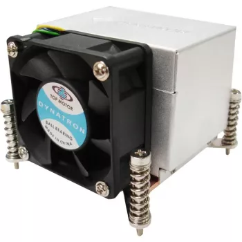 Inter-Tech Dynatron K-666 - dissipador de ar para processador - (para: LGA1156, LGA1155) - alumínio e cobre - 60 mm - 2U (88885122)