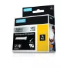 DYMO 19 mm RHINO poliéster permanente - preto sobre cinzento - poliéster - D1 - Bélgica - caixa (S0718200)
