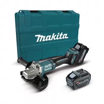 Rebarbadora sem fio GA038GT201 XGT 40 volts azul preto 2x bateria Li-Ion XGT 5,0Ah mala
