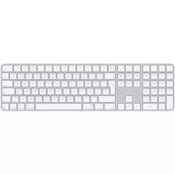APPLE Magic Keyboard com Touch ID e teclado numérico para modelos Mac com Apple Silicon – português – teclas brancas
