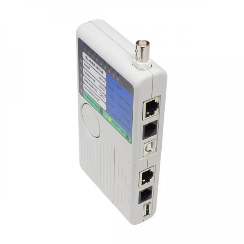 Alcasa GC-N0097 testador de cabos de rede UTP/STP testador de cabos cinzento (GC-N0097)