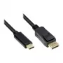 Good Connections GC-M0105 - 1 m - USB Type-C - DisplayPort - ficha - ficha - reto