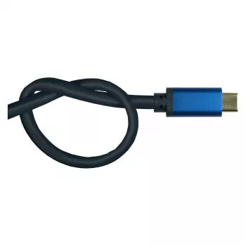 Alcasa 4812-CSF010B Cabo adaptador USB-C - 1 m - USB Type-C - DisplayPort - macho - macho - reto (4812-CSF010B)
