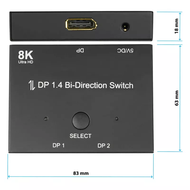 Goodconnections GC-M0262 Ecrã Preto
