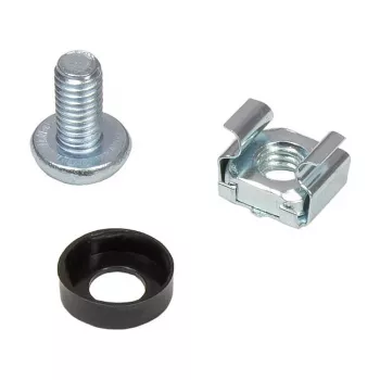 Good Connections GC-N0089 prateleira para rack de 19", 1U, montagem frontal, 300 mm de profundidade, conjunto de 2, preto (RAL 9005)
