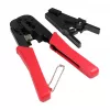 Good Connections Kit universal de ferramentas de rede 6 em 1 - incl. 20x fichas RJ45/proteções anti-dobra