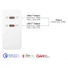 Good Connections GC Carregador rápido USB 140W tecnologia GaN, 2x USB-C, PD 3.1, QC 5.0, PPS branco -• Carregador rápido USB 140W• para smartphones
