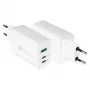 Alcasa PCA-W007W Carregador para dispositivos móveis universal branco AC carregador rápido para interiores (PCA-W007W)