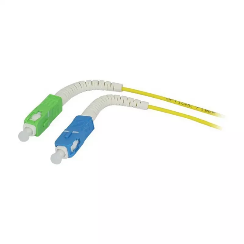 Synergy 21 Cabo de patch de fibra ótica 1 fibra 1.0mtr.SC-SC(APC) - 9/125u - OS2 - G657A2 - AD=2mm - proteção anti-dobra flexível (S215731)