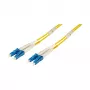 EFB-Elektronik Cabo de rede duplex LC-LC 9/125µ, OS2, LSZH, amarelo, 2,0mm, 2m Fabricante: EFB Elektronik (O0350.2)
