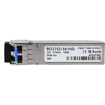 Módulo transceptor de rede de fibra ótica BlueOptics E25GSFP28LR 25000 Mbit/s SFP28 1310 nm (E25GSFP28LR-BO)