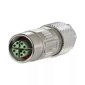 METZ CONNECT MMF881A315. Ficha: M12, cor do produto: prateado, norma de cabo: Cat6a (MMF881A315)