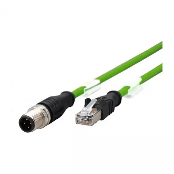 Metz 142M4D15020 cabo de patch Ethernet preto