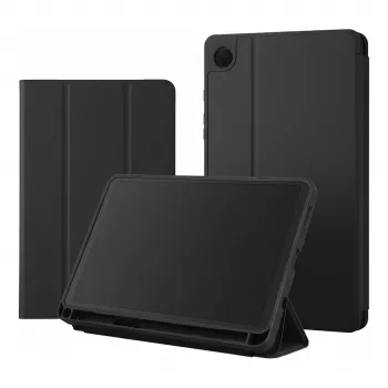 4smarts capa tipo carteira Basic para Samsung Galaxy Tab A9 preto (541289)