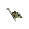 Exsys EX-16415 - adaptador FireWire - PCIe - Firewire, FireWire 800