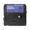 Fita de etiquetagem Brother BTAG-F35 branco sobre roxo 1,2 cm 4 m