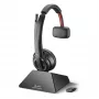HP Poly Poly Savi 8210 UC - Microsoft - headset - on-ear - DECT 6.0 - sem fios - certificado para Microsoft Teams (209212-02)
