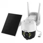 Câmara de segurança IP Foscam B4 Dome 4 MP (2560×1440), Wi-Fi 2,4 GHz, IP65, solar + bateria 5000 mAh, rotação 355°, inclinação 90°