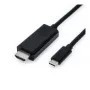 11.99.5841, 2 m, HDMI Type-A standard, USB Type-C, ficha, ficha, reto