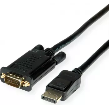 ROLINE 11.04.5974 adaptador de cabo de vídeo 5 m VGA (D-Sub) DisplayPort (11.04.5974)