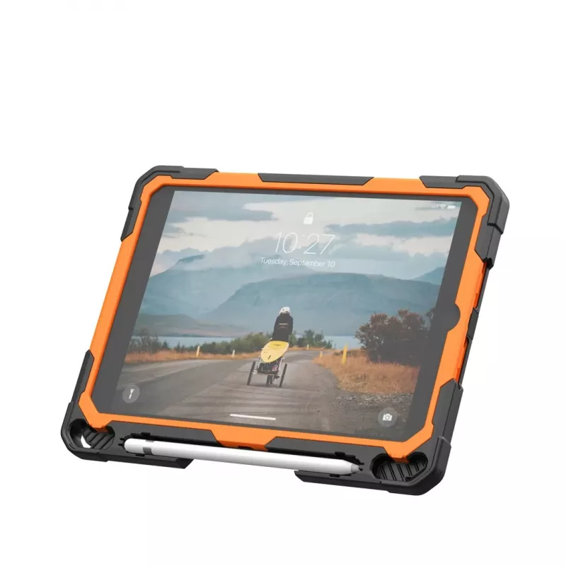 Urban Armor Gear Plasma Healthcare 124470B19740 capa para tablet 27,7 cm (10.9) bumper preto, laranja