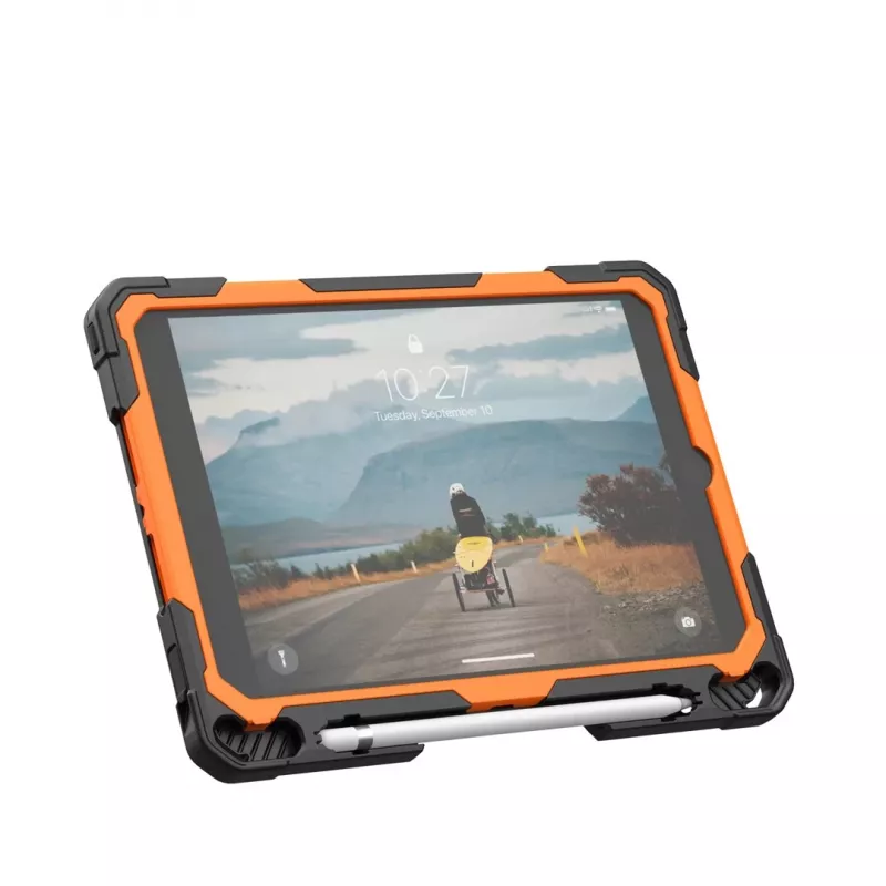 Urban Armor Gear Plasma Healthcare 124470B19740 capa para tablet 27,7 cm (10.9) bumper preto, laranja