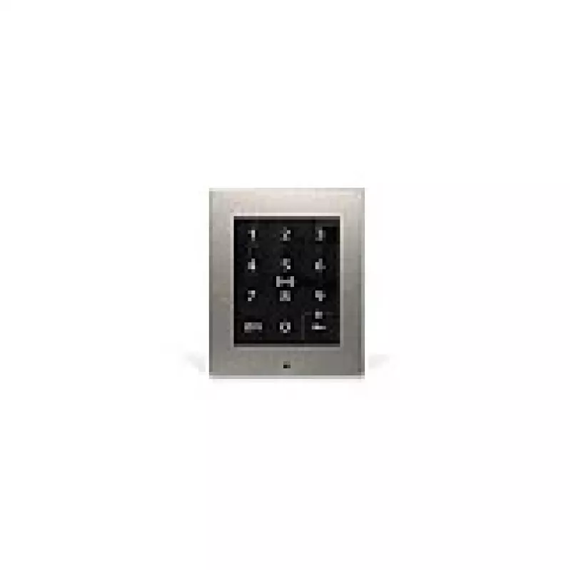 2N Access Unit 2.0 Basic leitor de controlo de acessos com leitor de impressões digitais, leitor de código de acesso e leitor de cartões de acesso