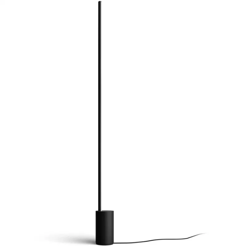 Candeeiro de pé inteligente Philips Hue Gradient Signe preto Bluetooth
