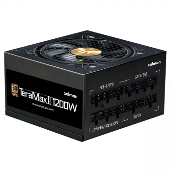 Zalman ZM1200-TMX2 TerraMax II 80 Plus Gold fonte de alimentação totalmente modular ATX 3.0 PCIe 5.0 - ATX - 80 PLUS Gold