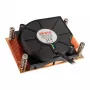 Arrefecedor de CPU a ar Akasa AK-CC1109BP01 com ventoinha de 77 mm, Dual Ball Bearing, socket AM4, preto/cobre