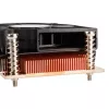 Arrefecedor de CPU a ar Akasa AK-CC1109BP01 com ventoinha de 77 mm, Dual Ball Bearing, socket AM4, preto/cobre