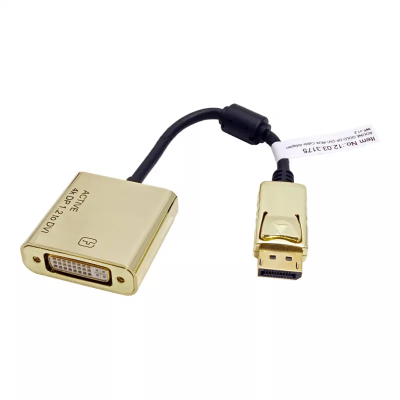 ROLINE Gold - Adaptador DisplayPort - Dual Link - DisplayPort (M)