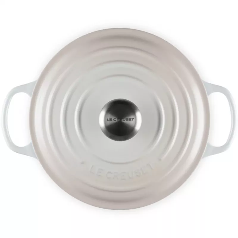 Le Creuset Signature Assadeira redonda 24 cm Meringue (21177247164430)