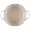 Le Creuset Signature Assadeira redonda 24 cm Meringue (21177247164430)