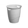 Cesto de lixo redondo de plástico cinzento Durable 776010