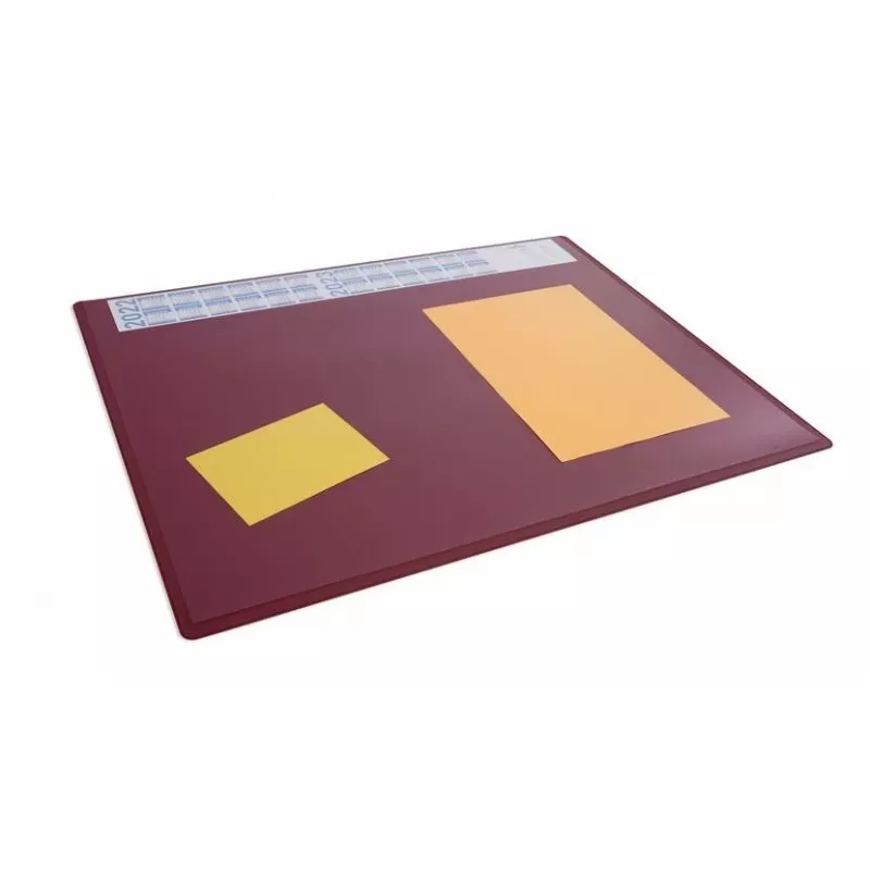 Tapete de secretária Durable 722303 Polipropileno Vermelho 650x500mm