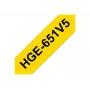 Fita de etiquetar Brother HGE-651V5