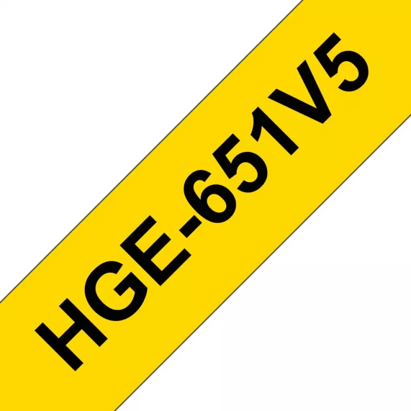 Fita de etiquetar Brother HGE-651V5