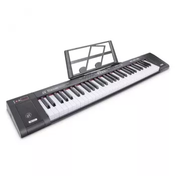MQ 6151L - Teclado com microfone para aprender a tocar, desenvolvido para crianças