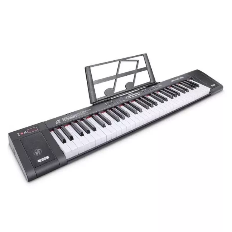 MQ 6151L - Teclado com microfone para aprender a tocar, desenvolvido para crianças