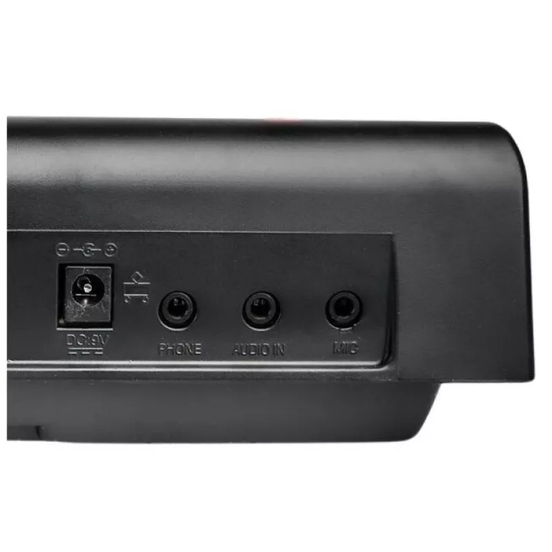 MQ 6151L - Teclado com microfone para aprender a tocar, desenvolvido para crianças