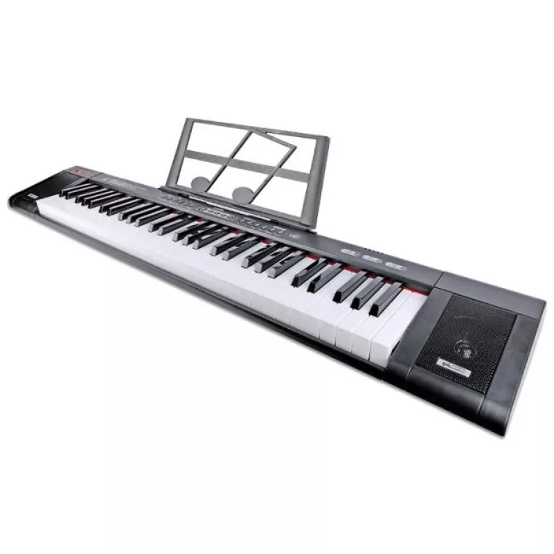 MQ 6151L - Teclado com microfone para aprender a tocar, desenvolvido para crianças
