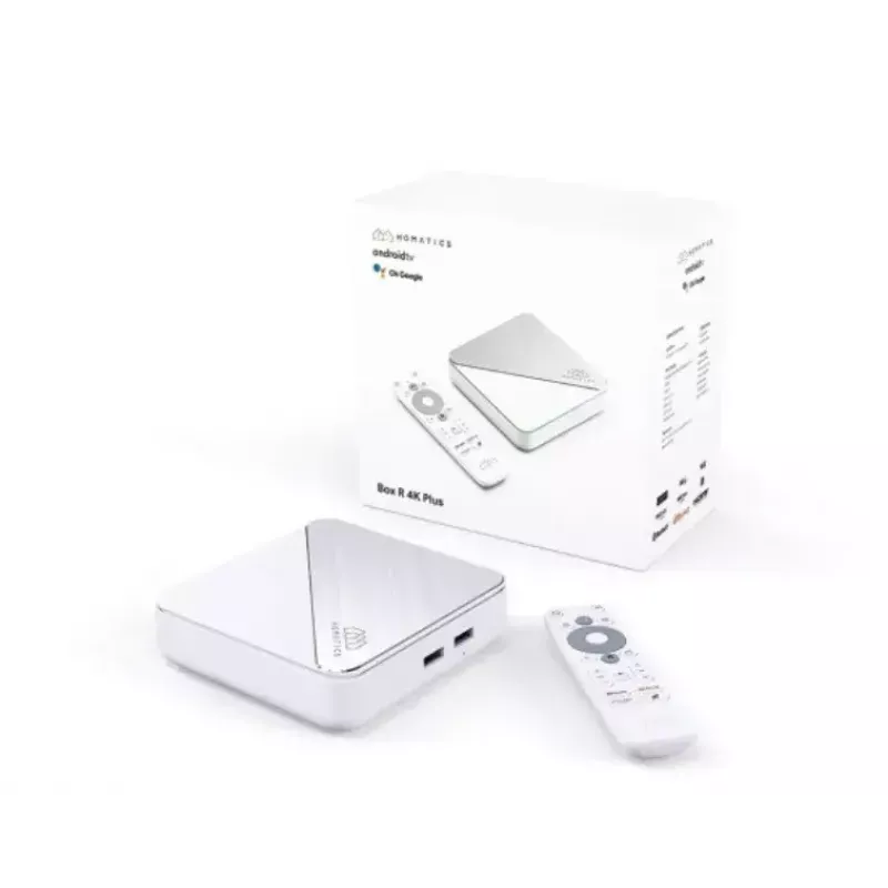 Leitor de streaming Homatics Box R PLUS 4K Android TV — Streaming 4K, plataforma Android TV