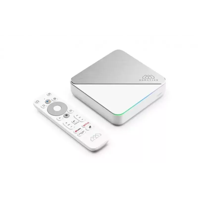 Leitor de streaming Homatics Box R PLUS 4K Android TV — Streaming 4K, plataforma Android TV