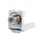 Metz 130898-01-I Cabo coaxial cinzento