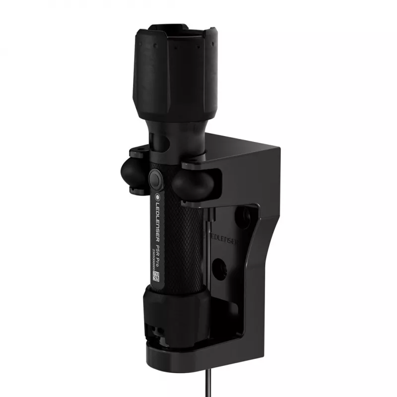 LED Lenser P5R Pro Lanterna LED recarregável de mão, preta, modelo 503101